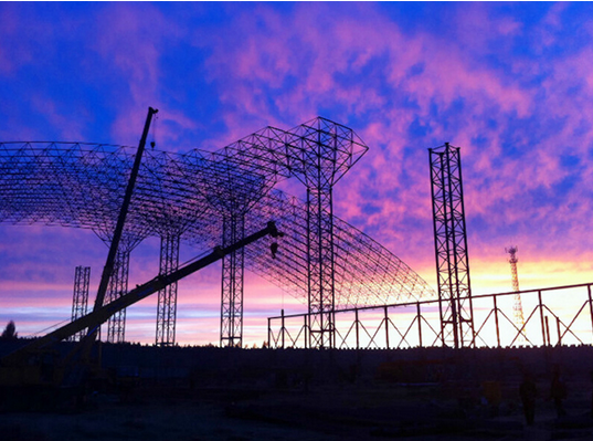 浦东网架工程结构
